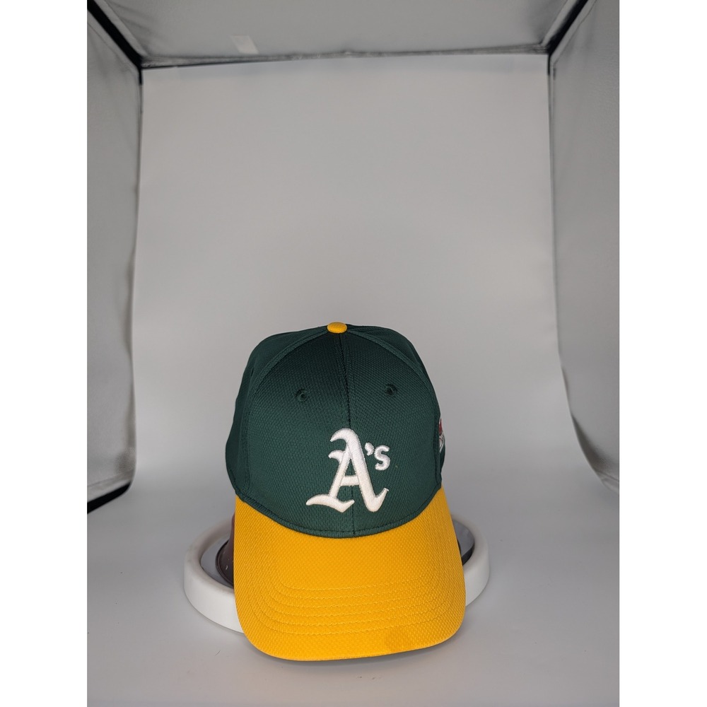 Oakland Athletics A's MLB Baseball Cap Hat Green Gold OC Sports Adjustable